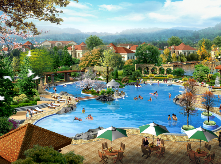 溫泉度假村的規(guī)劃設計丹東北國之春溫泉度假村