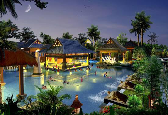 第四代主題文化溫泉——湖北咸寧溫泉谷度假景區(qū)