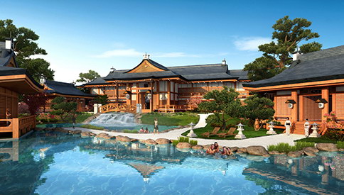 ?；◢u五國溫泉城日式溫泉旅游規(guī)劃