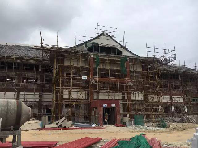 ?；◢u五國溫泉城日式溫泉旅游規(guī)劃建設現(xiàn)場