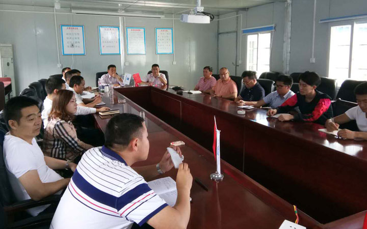 管理團隊進駐項目現(xiàn)場后與業(yè)主方交流會