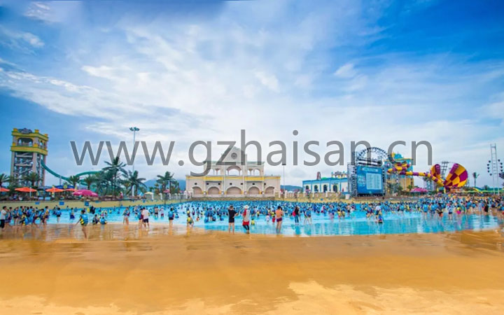 浙江寧波大目灣海闊天涳水上主題樂(lè)園